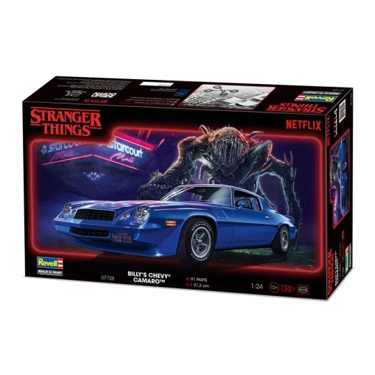 Stranger Things Chevy Camaro Z/28, 1/25 - Revell 07728