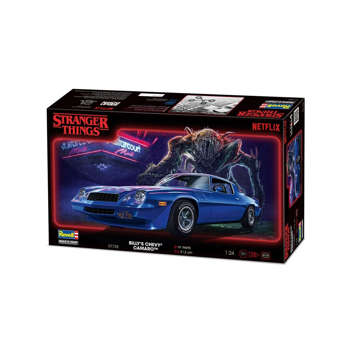 Stranger Things Chevy Camaro Z/28, 1/25 - Revell 07728