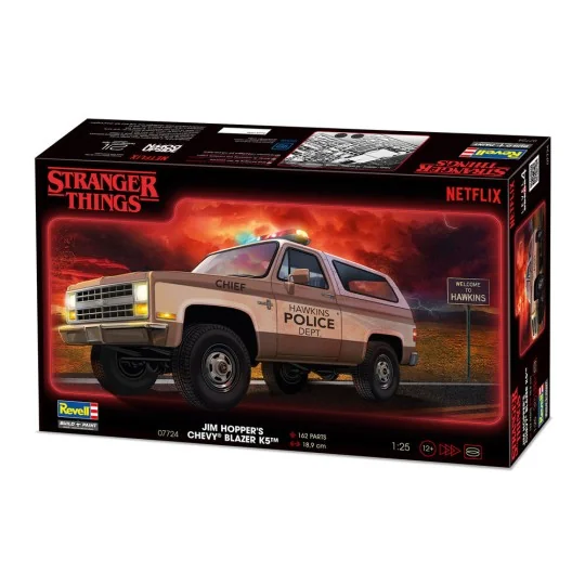 Stranger Things 1985 Chevrolet K5 Blazer, 1/25 - Revell 07724