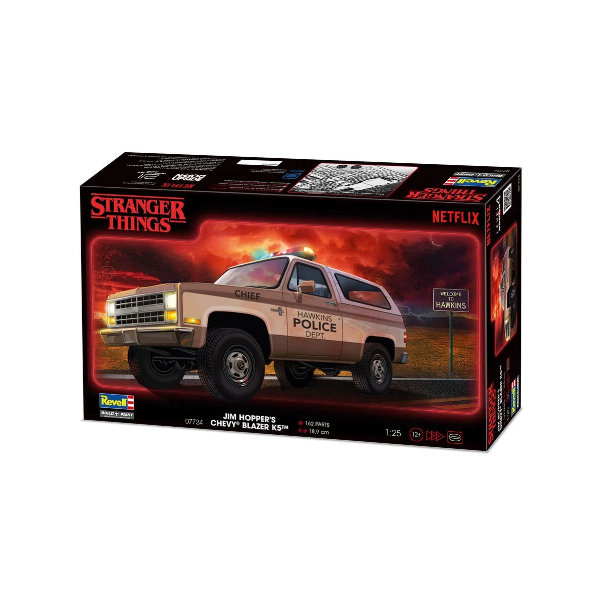 Stranger Things 1985 Chevrolet K5 Blazer, 1/25 - Revell 07724