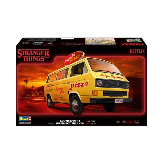 Stranger Things VW T3 Bus Surfer Boy, 1/25 - Revell 07725