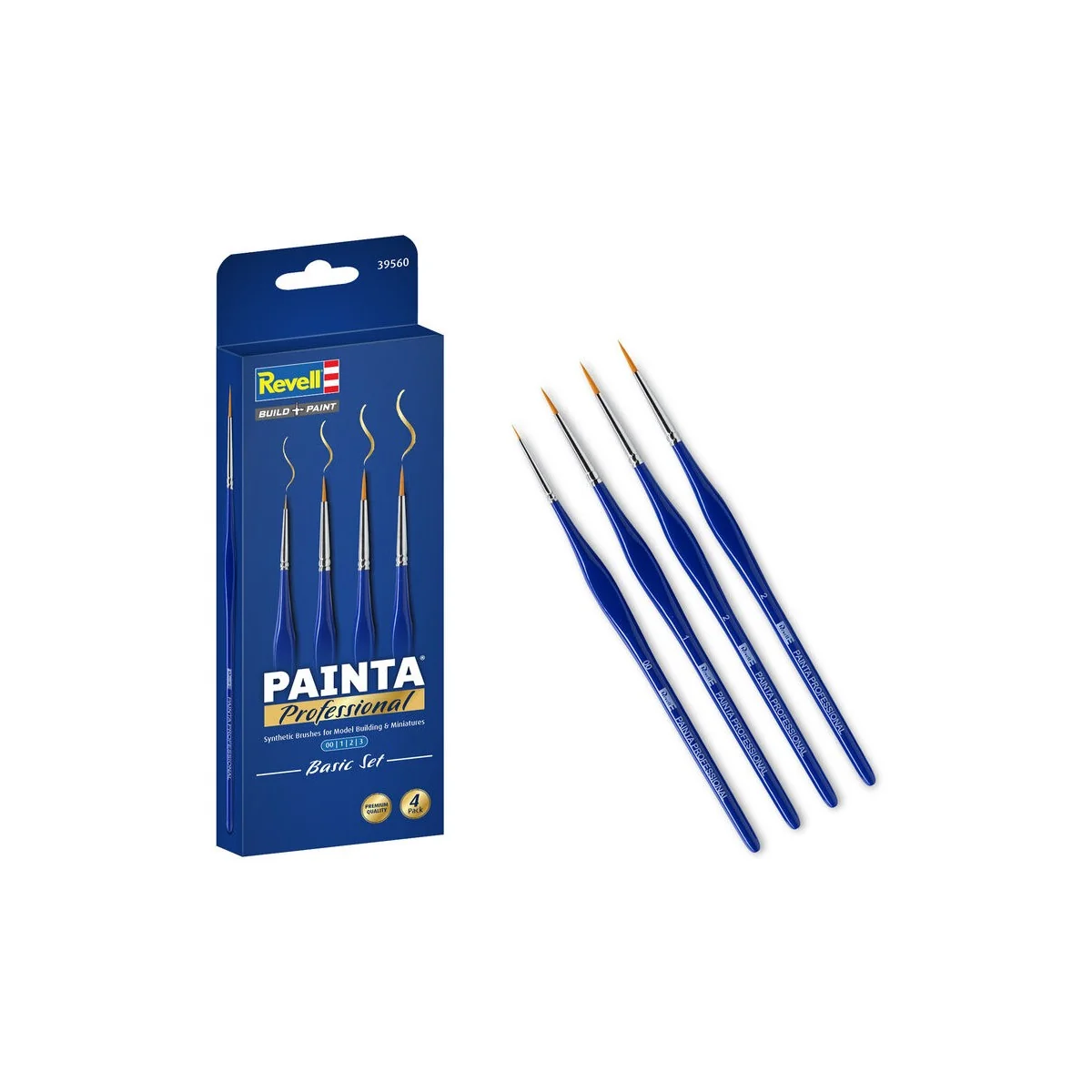 Painta Professional Brushes: Basic Set - Revell 39560