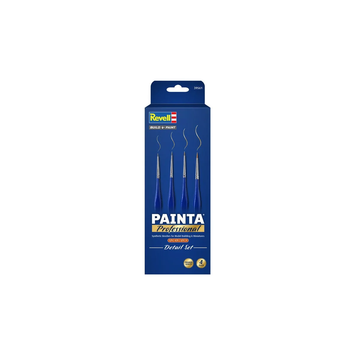 Painta Professional Brushes: Detail Set - Revell 39561