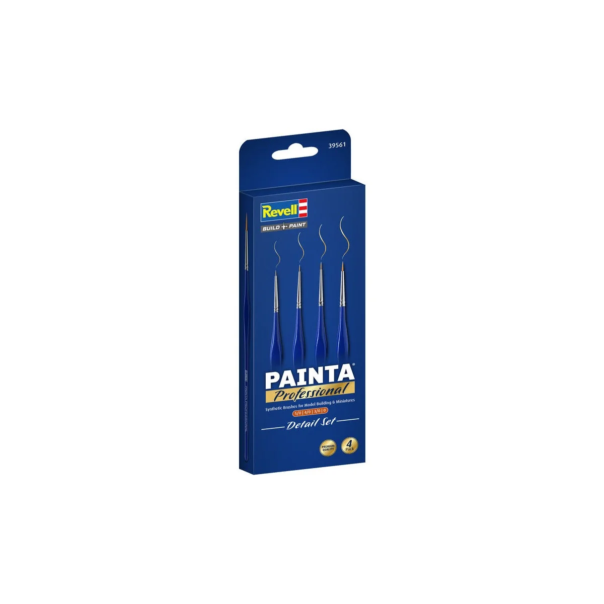 Painta Professional Brushes: Detail Set - Revell 39561
