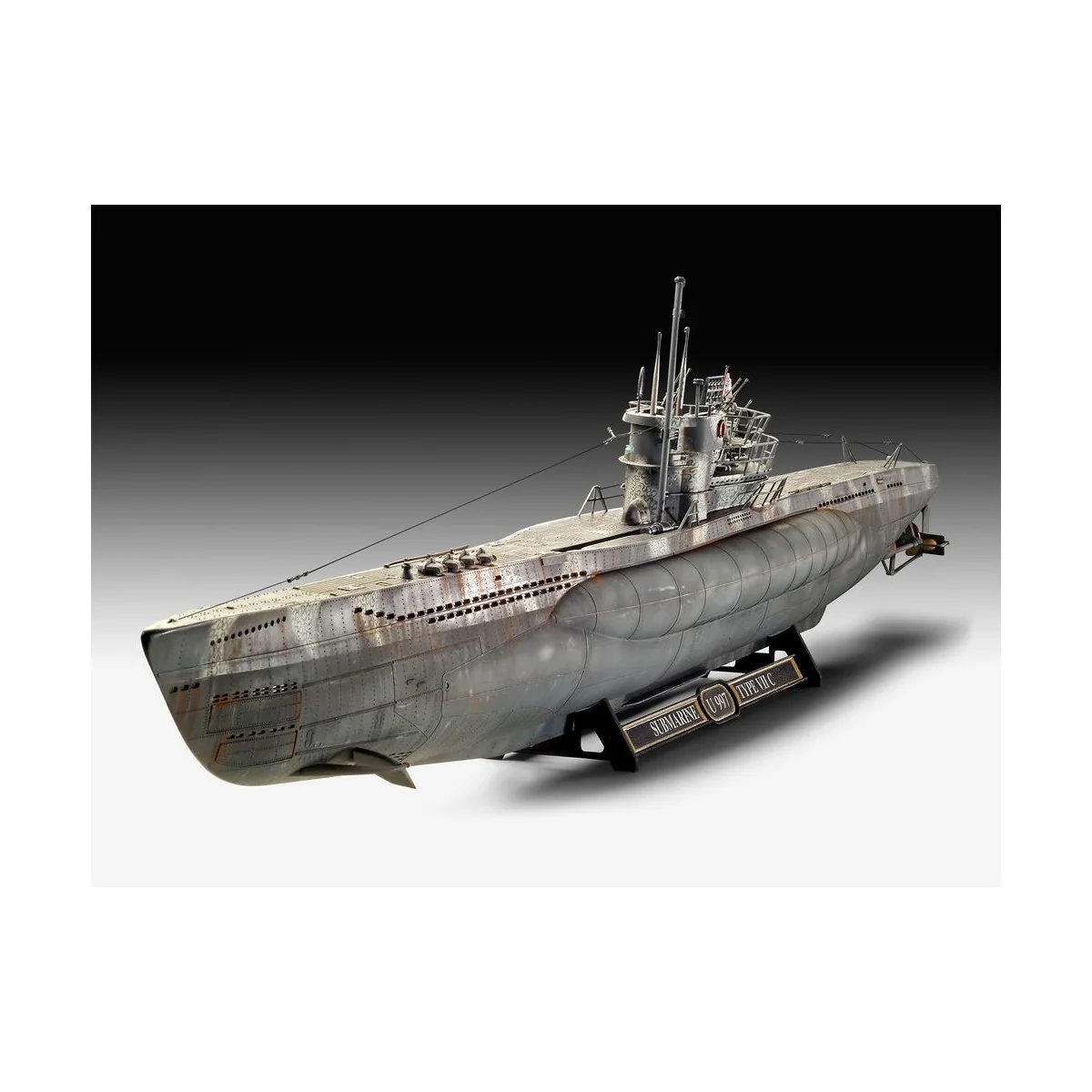 German Submarine Type VII C/41, 1/72 - Revell 05163