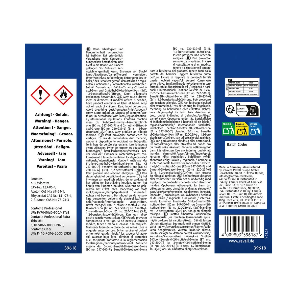 Contacta Glue Basic Set - Revell 39618