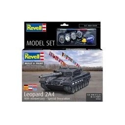 Model Set Leopard 2A4 - Special Decoration 40th An, 1/35 - Revell 6... 2