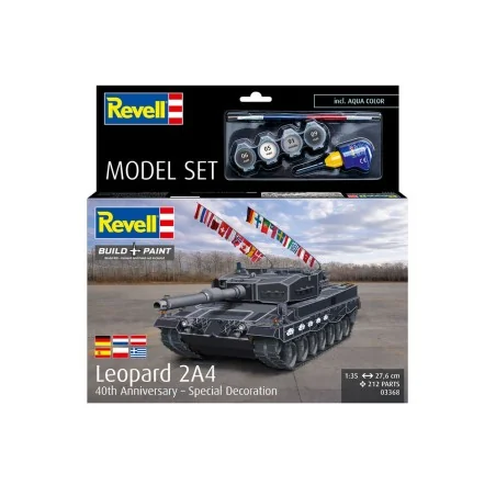 Model Set Leopard 2A4 - Special Decoration 40th An, 1/35 - Revell 6...