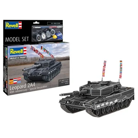 Model Set Leopard 2A4 - Special Decoration 40th An, 1/35 - Revell 6...