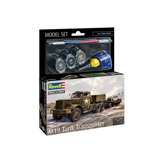 Model Set M19 Tank Transporter, 1/76 - Revell 63364