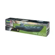 German Submarine Type VII C/41, 1/72 - Revell 05163