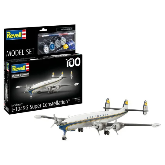 Model Set Lockheed L.1049G Super Constellation Luf, 1/144 - Revell ...