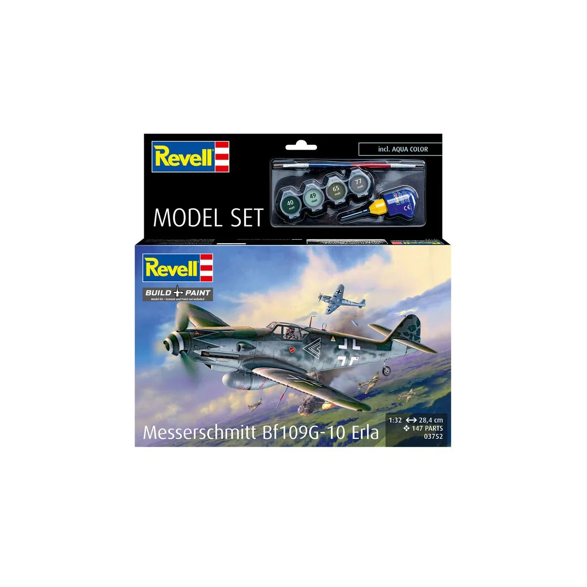 Model Set Messerschmitt Bf109G-10 Erla, 1/32 - Revell 63752