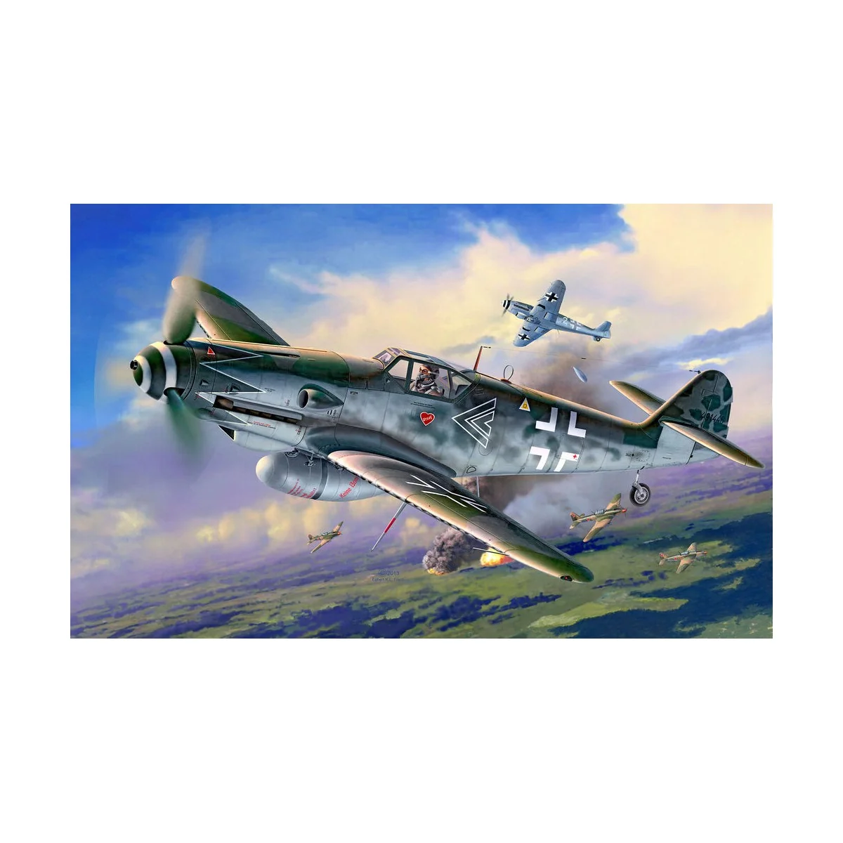 Model Set Messerschmitt Bf109G-10 Erla, 1/32 - Revell 63752
