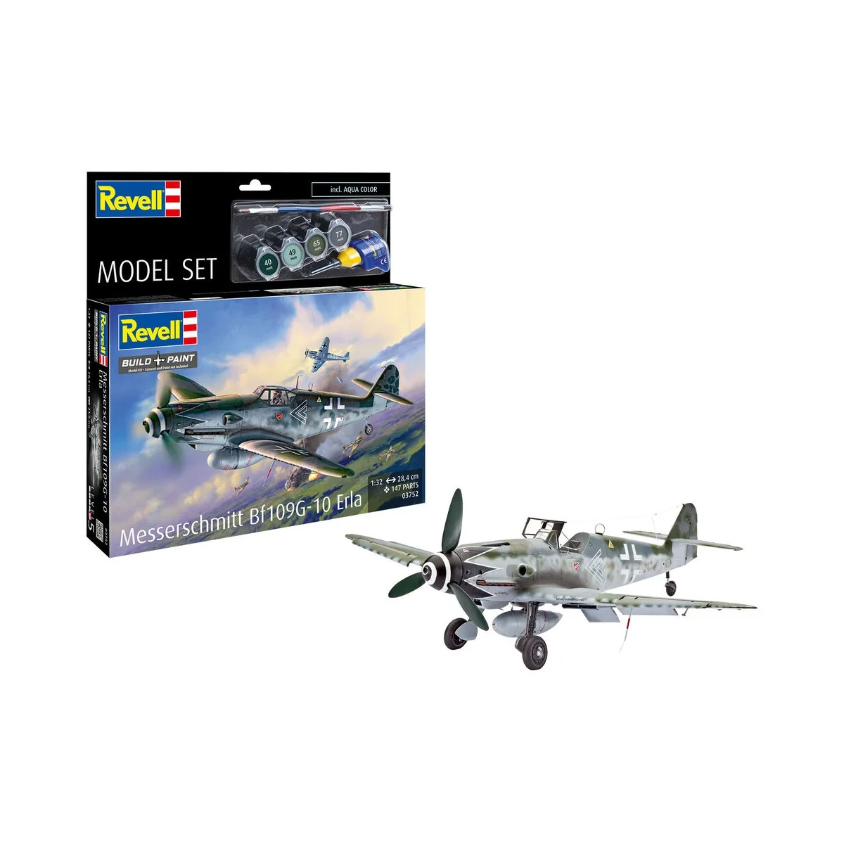 Model Set Messerschmitt Bf109G-10 Erla, 1/32 - Revell 63752