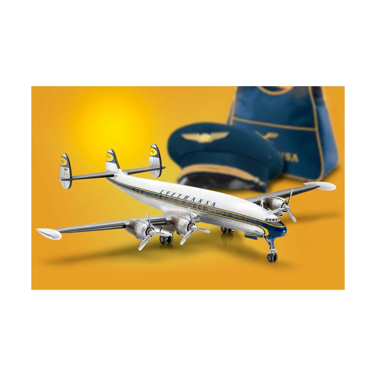 Model Set Lockheed L.1049G Super Constellation Luf, 1/144 - Revell ...