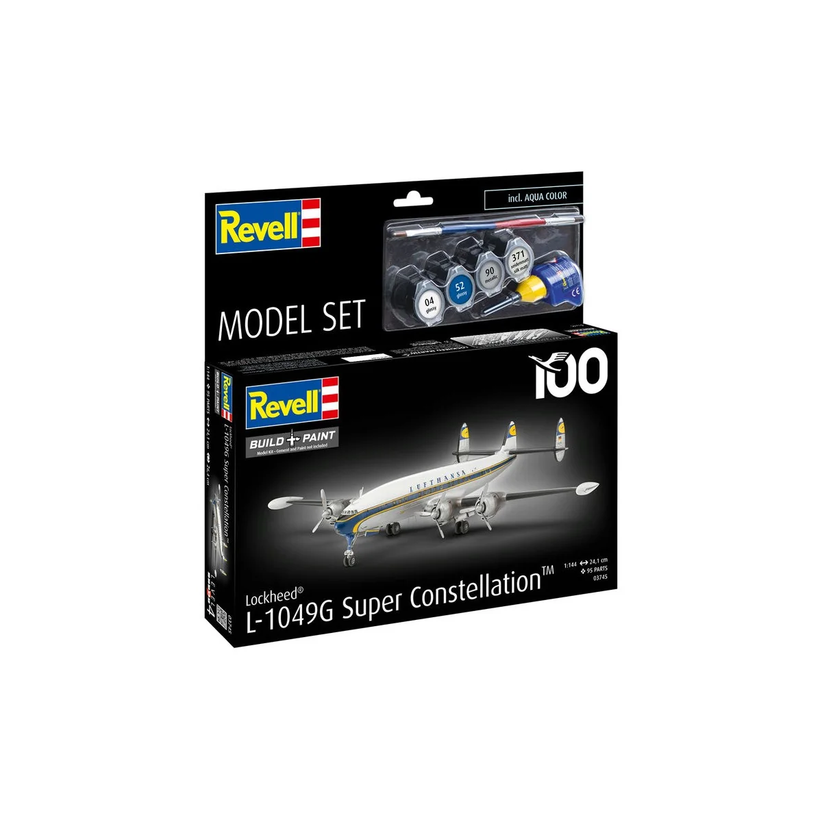 Model Set Lockheed L.1049G Super Constellation Luf, 1/144 - Revell ...