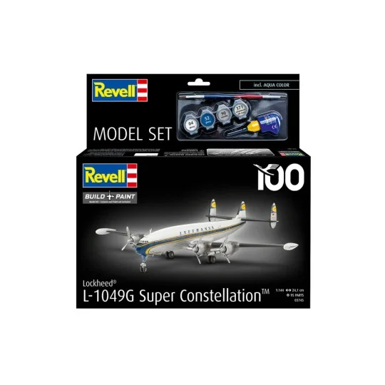 Model Set Lockheed L.1049G Super Constellation Luf, 1/144 - Revell ...