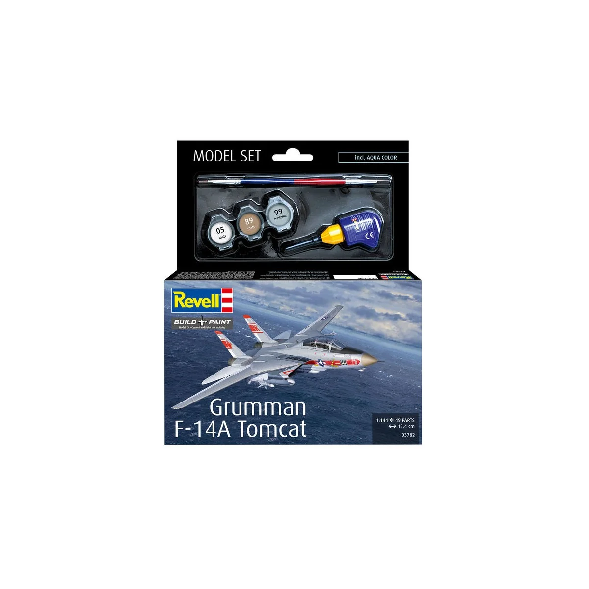 Model Set Grumman F-14A Tomcat, 1/144 - Revell 63782