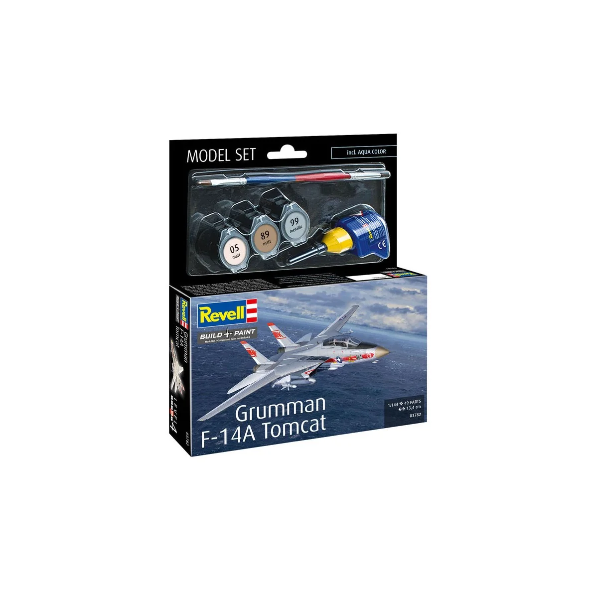 Model Set Grumman F-14A Tomcat, 1/144 - Revell 63782