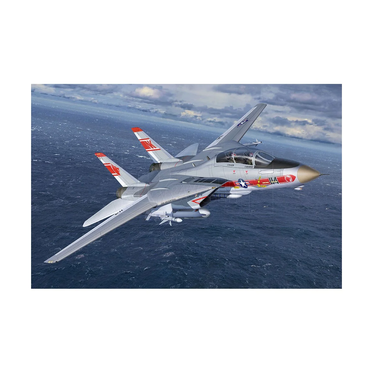 Model Set Grumman F-14A Tomcat, 1/144 - Revell 63782
