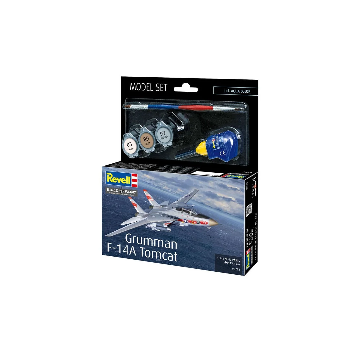 Model Set Grumman F-14A Tomcat, 1/144 - Revell 63782