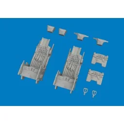 F-16I SUFA ejection seats PRINT 1/48 for Great Wall Hobby, 1/48 - E... 2