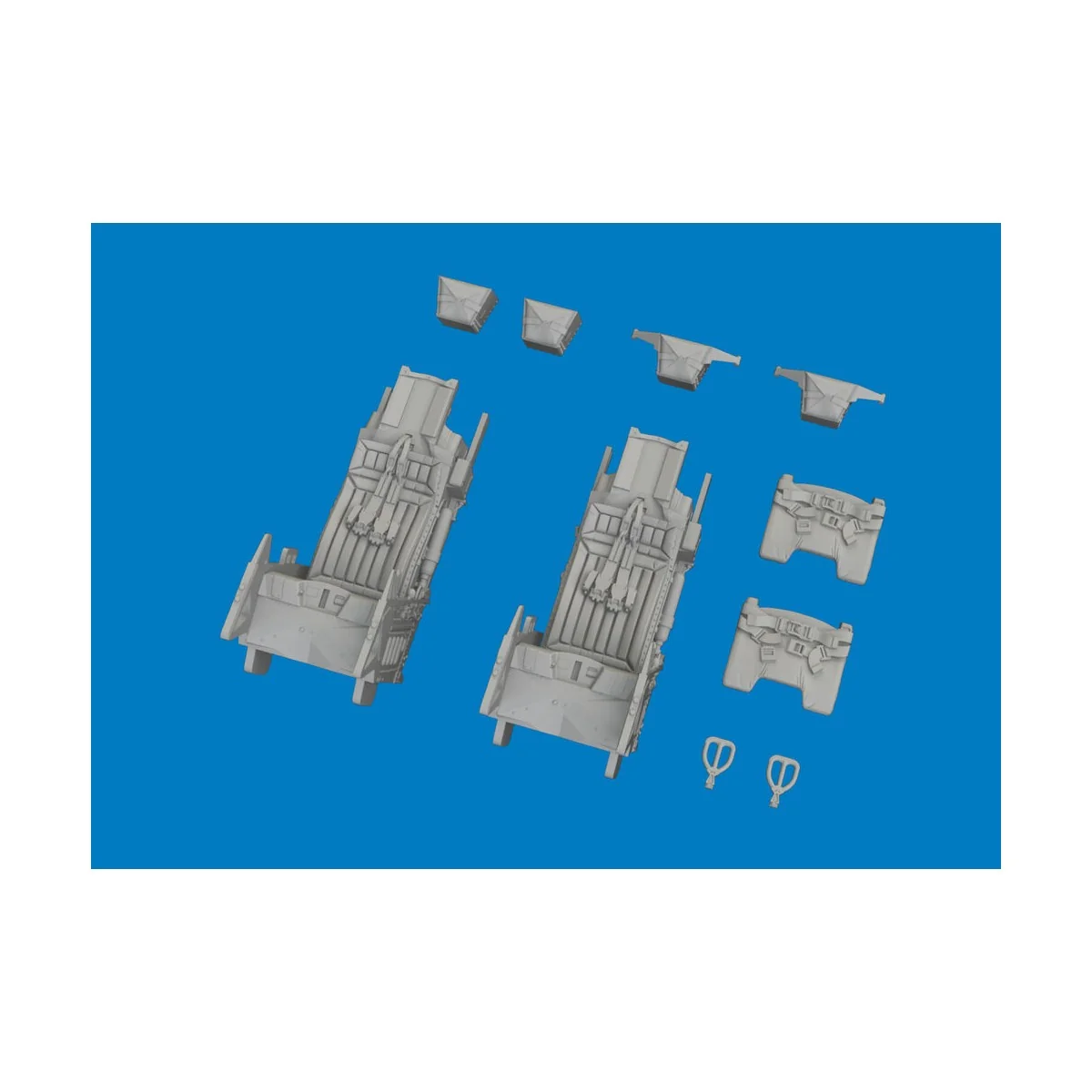 F-16I SUFA ejection seats PRINT 1/48 for Great Wall Hobby, 1/48 - E... F-16I SUFA ejection seats PRINT 1/48 for Great Wall Hobby, 1/48 - E...