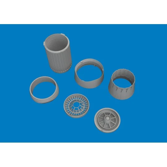 F-16I SUFA exhaust nozzle PRINT 1/48 for Great Wall Hobby, 1/48 - E...