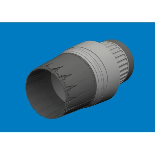 F-16I SUFA exhaust nozzle PRINT 1/48 for Great Wall Hobby, 1/48 - E...