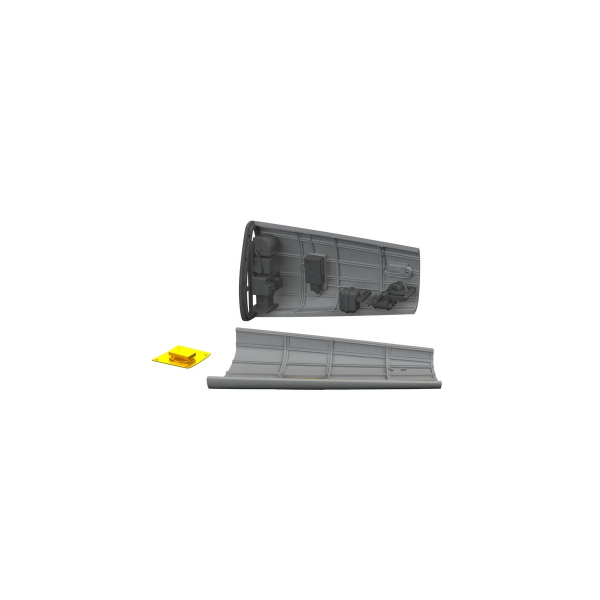 Bf 109K-4 radio compartment PRINT for Eduard, 1/72 - Eduard Accesso...