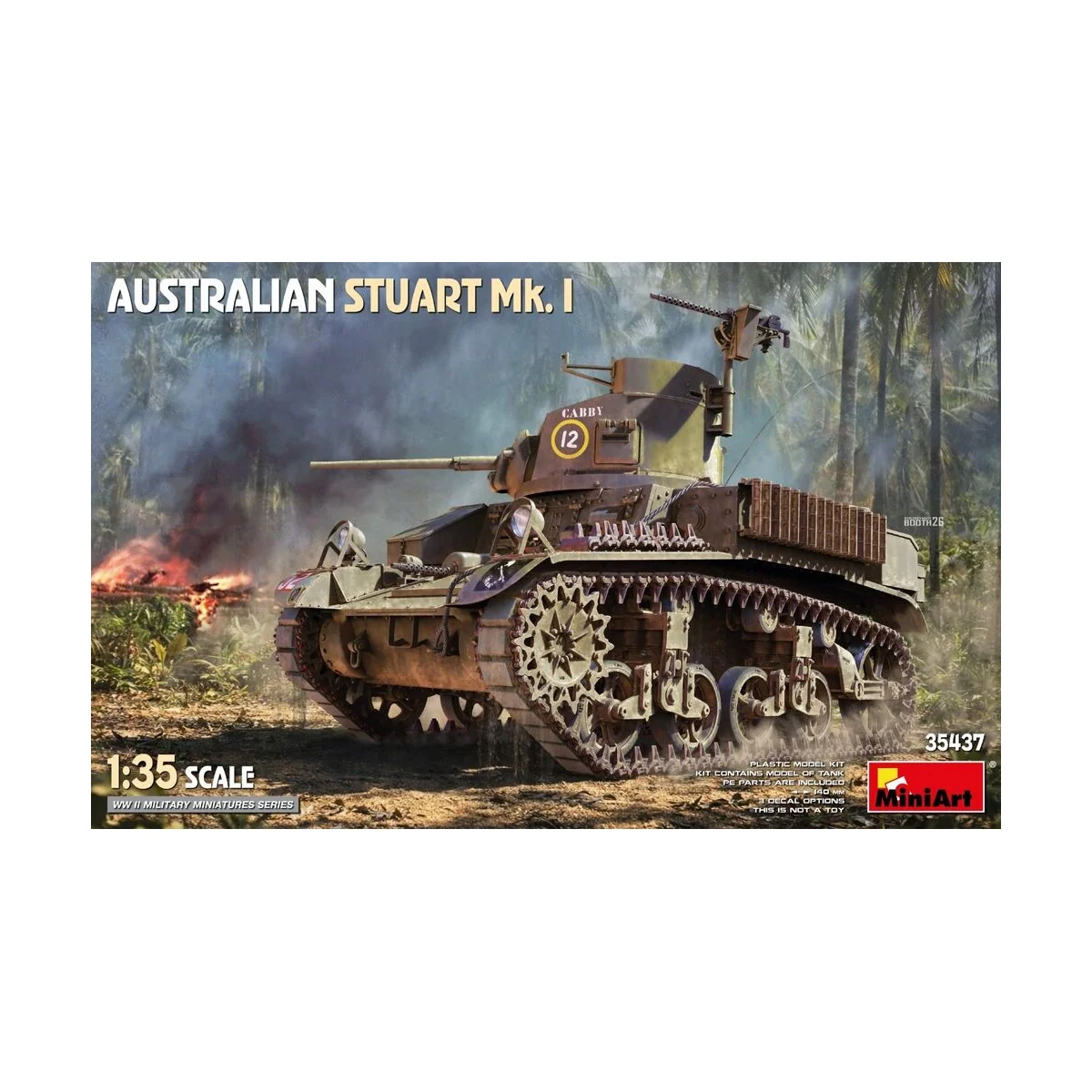 Australian Stuart Mk. I, 1/35 - MiniArt 35437