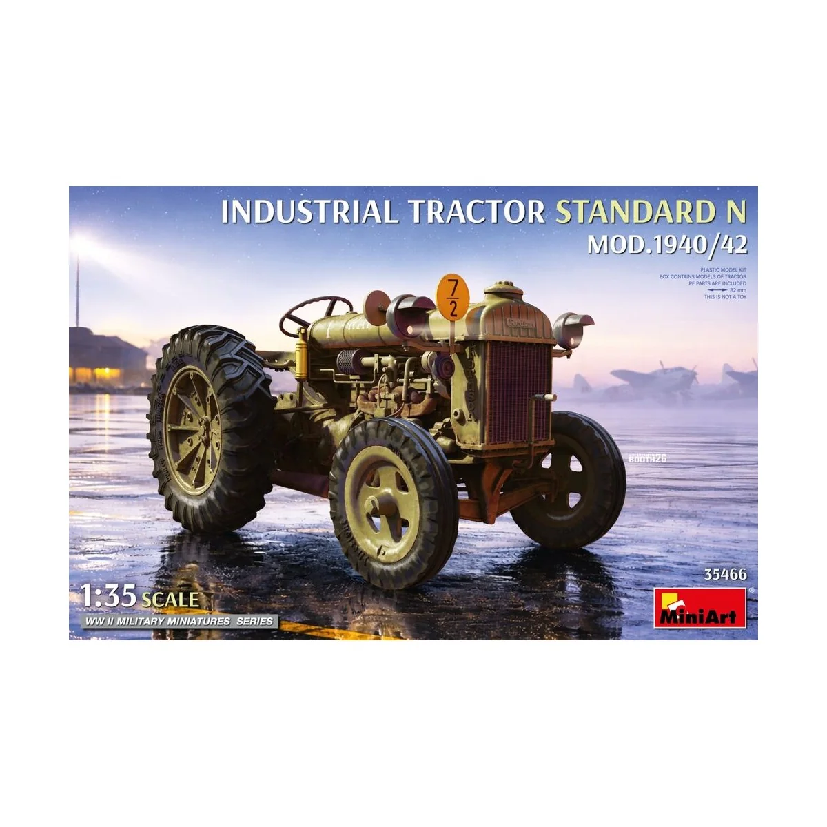 Standard N Industrial Tractor. Mod.1940/42, 1/35 - MiniArt 35466