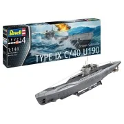 German Submarine Type IX C/40 (U190), 1/144 - Revell 5167