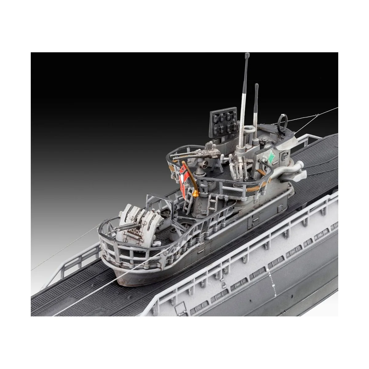 German Submarine Type IX C/40 (U190) - Revell 5167