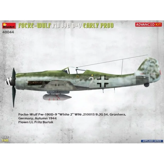 Focke-Wulf Fw 190D-9 Early Prod. Advanced Kit, 1/48 - MiniArt 48044