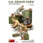 U.S. Repair Crew w/Equipment, 1/35 - MiniArt 53004
