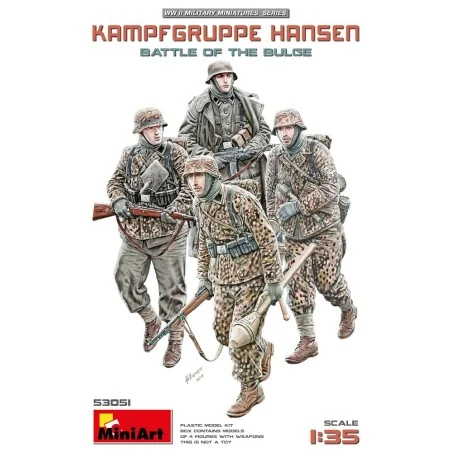Kampfgruppe Hansen. Battle of the Bulge, 1/35 - MiniArt 53051