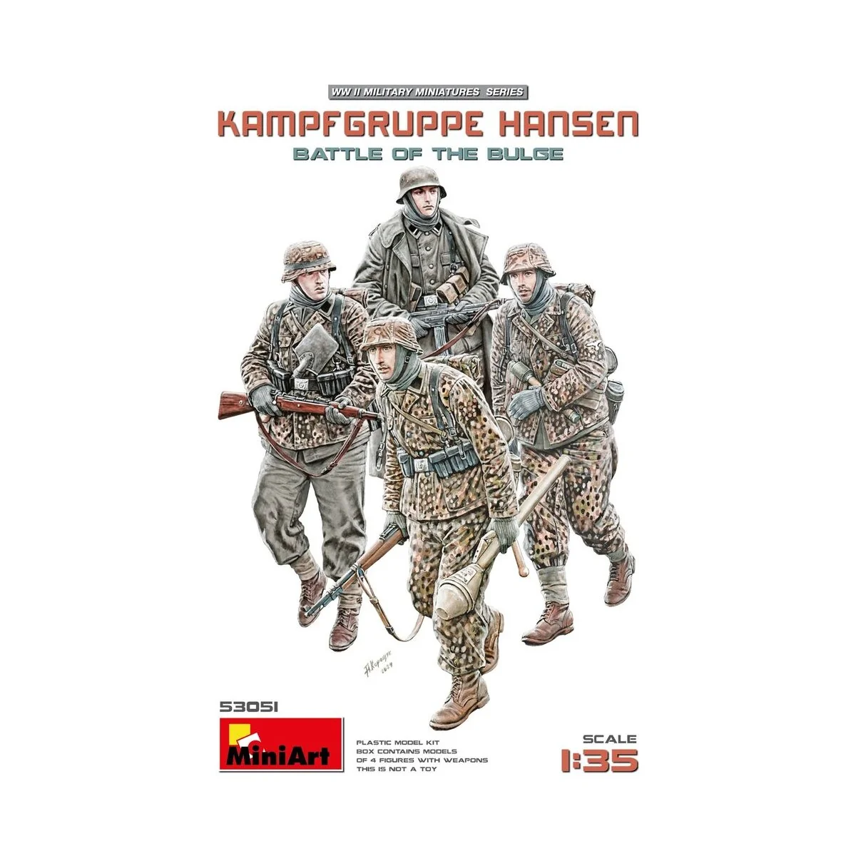 Kampfgruppe Hansen. Battle of the Bulge, 1/35 - MiniArt 53051