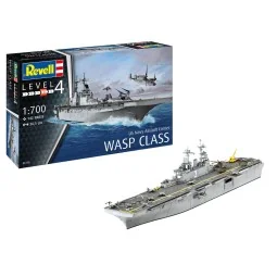 US Navy Assault Carrier WASP CLASS, 1/700 - Revell 5178