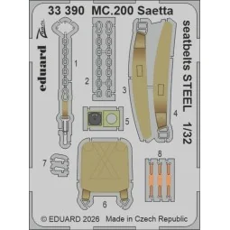 MC.200 Saetta for Italeri, 1/32 - Eduard Accessories BIG33175