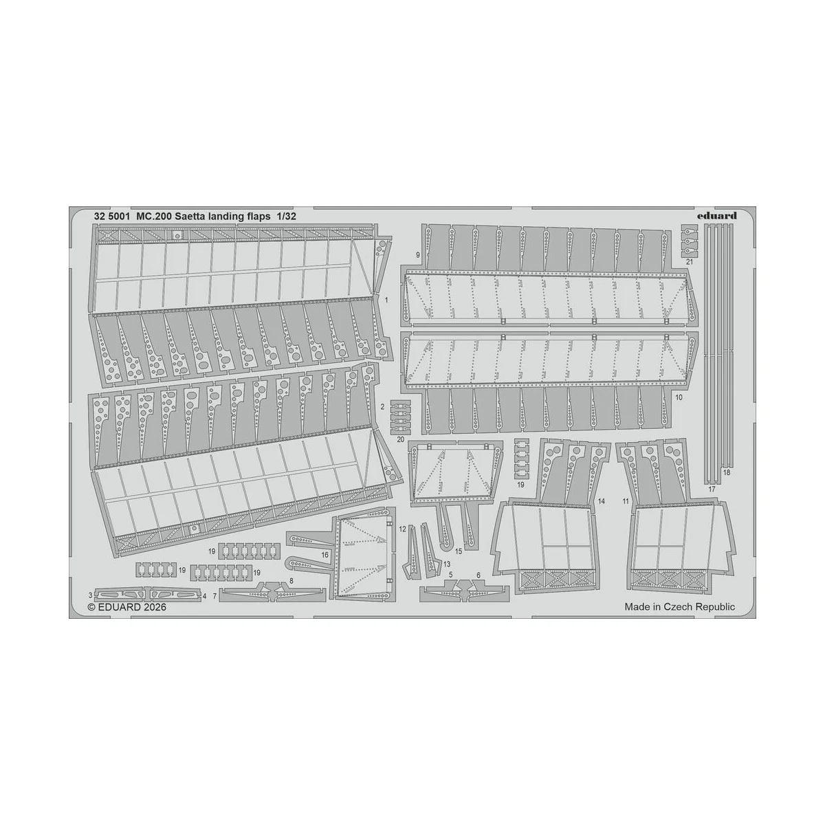 MC.200 Saetta for Italeri, 1/32 - Eduard Accessories BIG33175