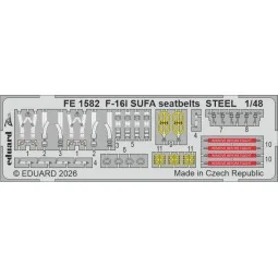 F-16I SUFA for Great Wall Hobby, 1/48 - Eduard Accessories BIG49477