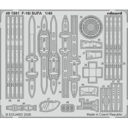 F-16I SUFA for Great Wall Hobby, 1/48 - Eduard Accessories BIG49477