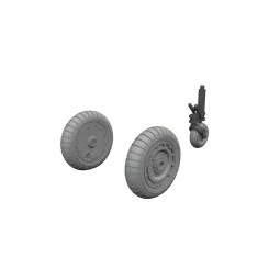 Fw 190D-9 wheels for Miniart, 1/48 - Eduard Accessories 6481201