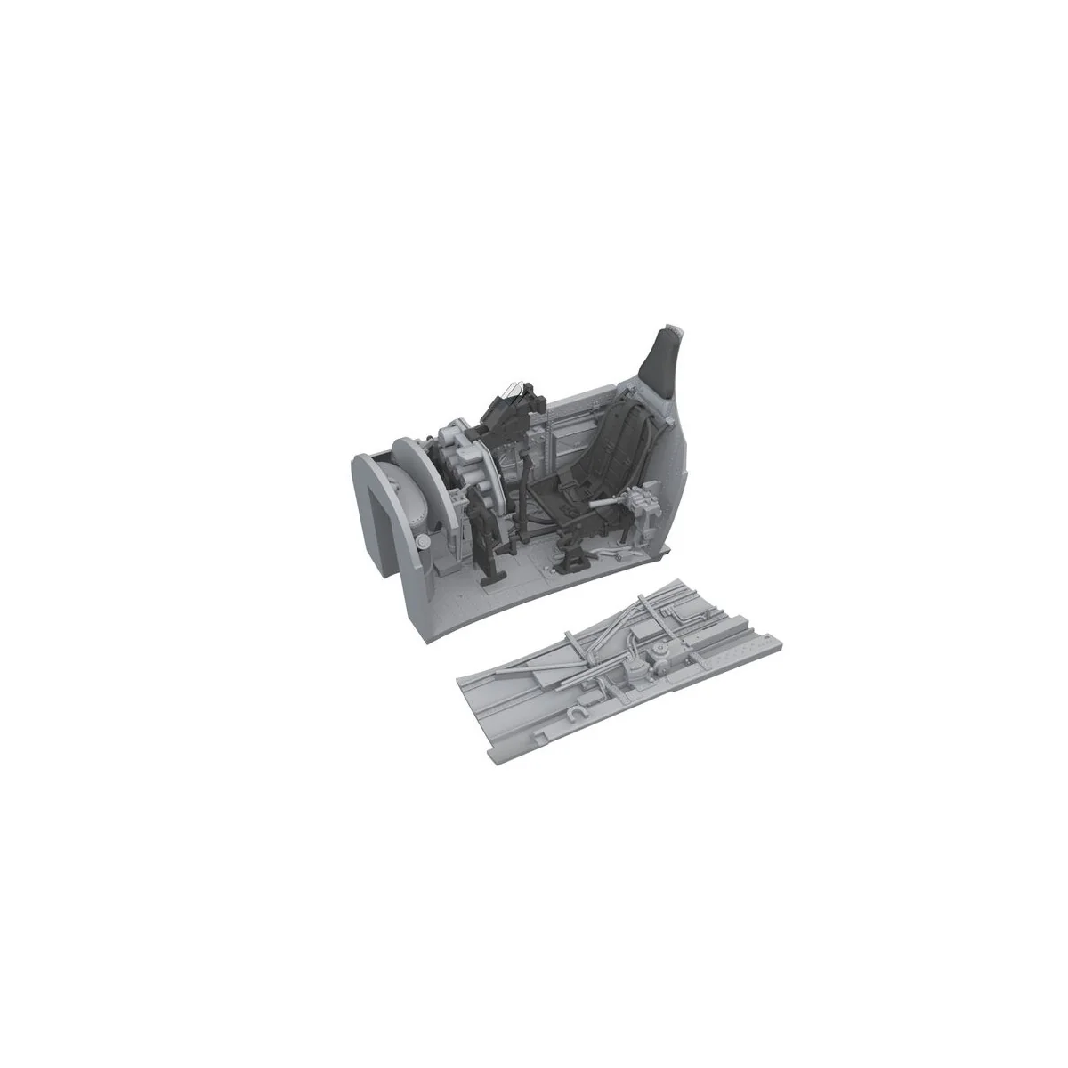 P-40K cockpit PRINT for Eduard, 1/48 - Eduard Accessories 6481210