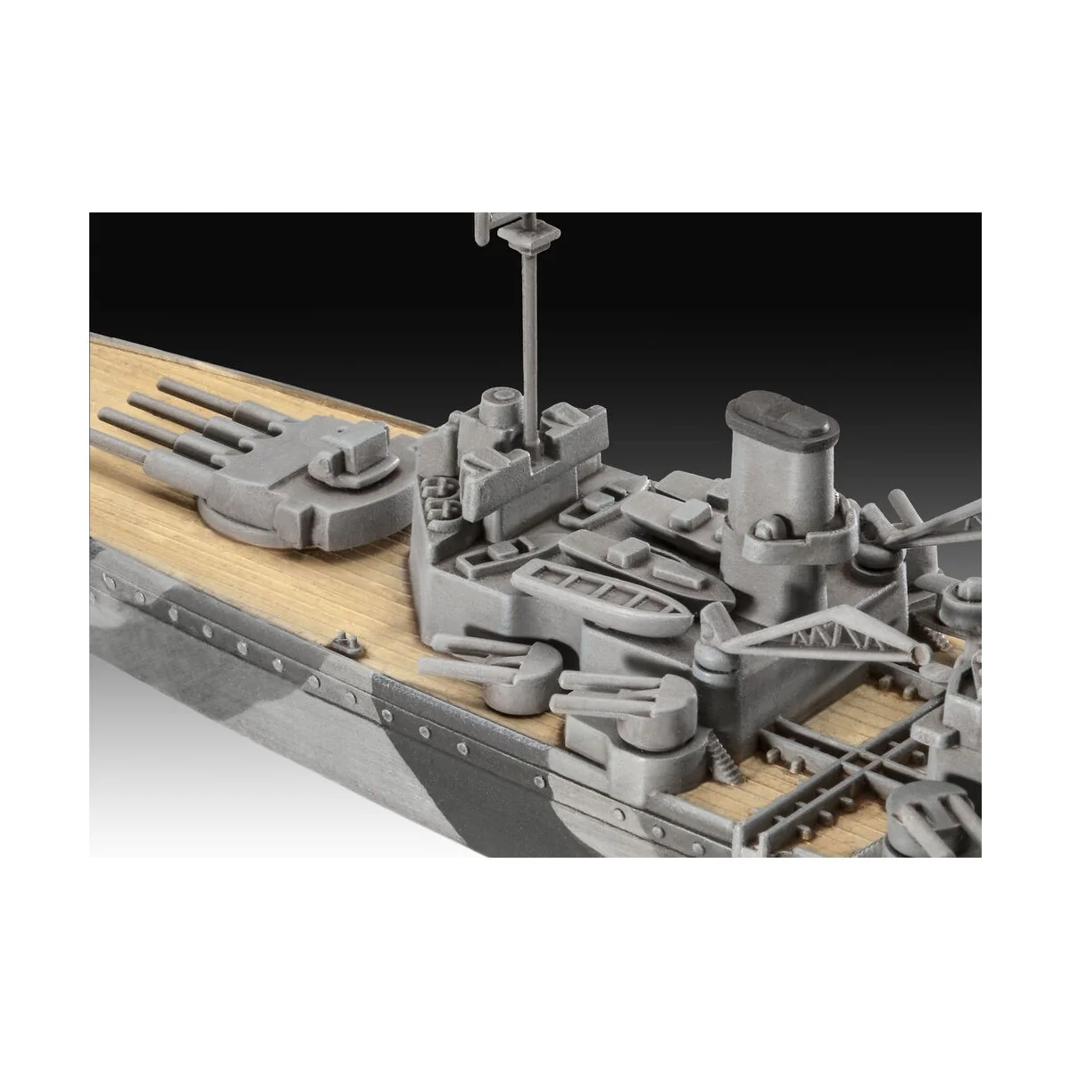 HMS Duke of York, 1/1200 - Revell 05182 HMS Duke of York, 1/1200 - Revell 05182