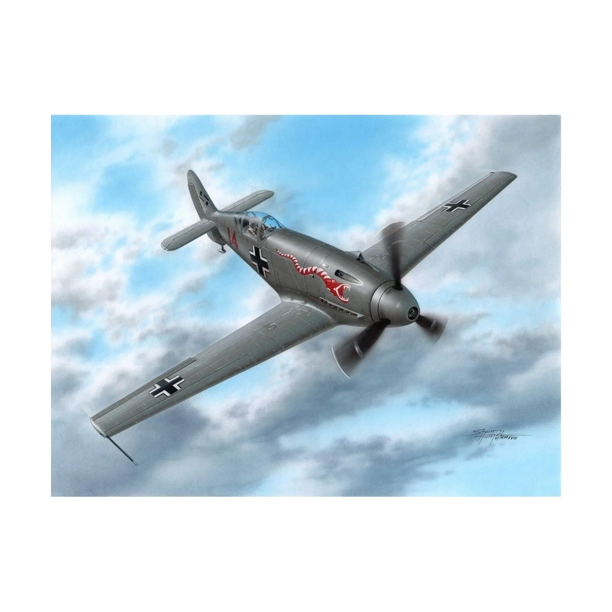 Messerschmitt Me 209V-4, 1/72 - Special Hobby 100-SH72221
