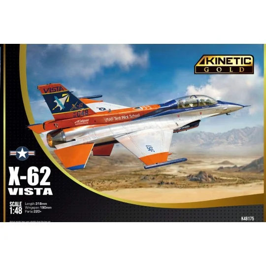 X-62 VISTA, 1/48 - KINETIC K48175