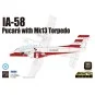 IA-58 Pucará with Mk13 Torpedo, 1/48 - KINETIC K48178